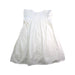 A White Sleeveless Dresses from Petit Bateau in size 4T for girl. (Back View)
