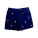 A Navy Shorts from Polo Ralph Lauren in size 6T for boy. (Front View)