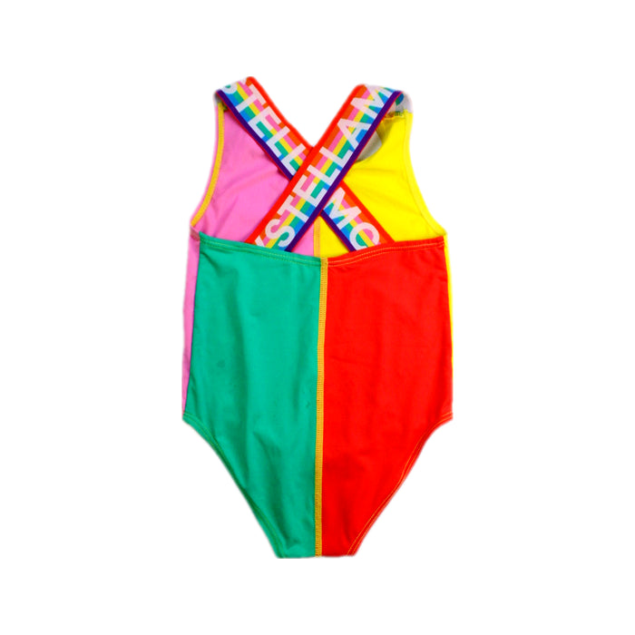 A Multicolour Swimsuits from Stella McCartney in size 4T for girl. (Back View)