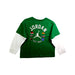 A Green Long Sleeve T Shirts from Air Jordan in size 6T for boy. (Back View)
