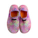 A Pink Aqua Shoes from Minnex in size 5T for girl. (Back View)