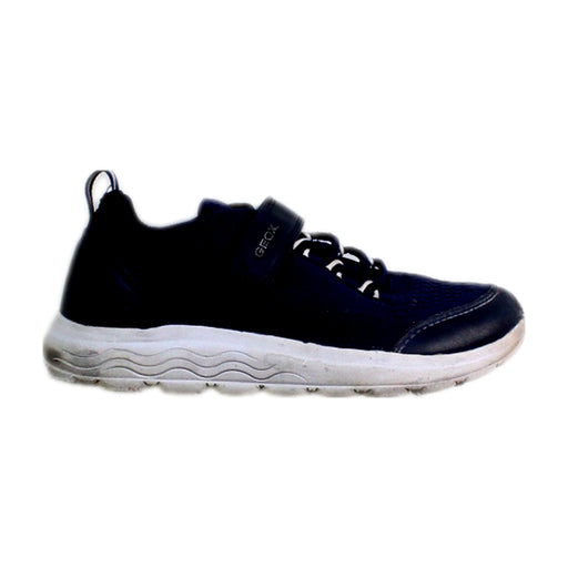 A Navy Sneakers from Geox in size 7Y for boy. (Front View)