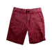 A Burgundy Shorts from Crewcuts in size 5T for boy. (Front View)