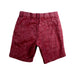 A Burgundy Shorts from Crewcuts in size 5T for boy. (Back View)