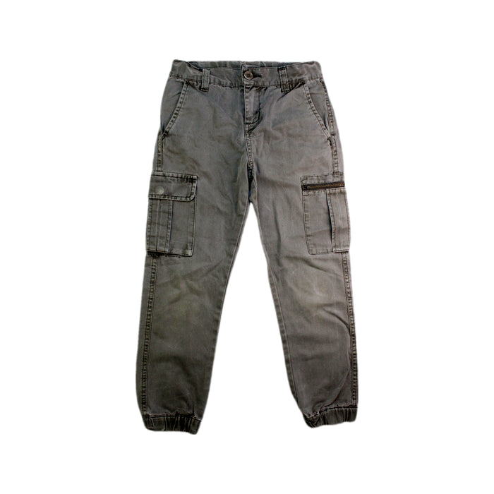 A Grey Casual Pants from Seed in size 5T for boy. (Front View)