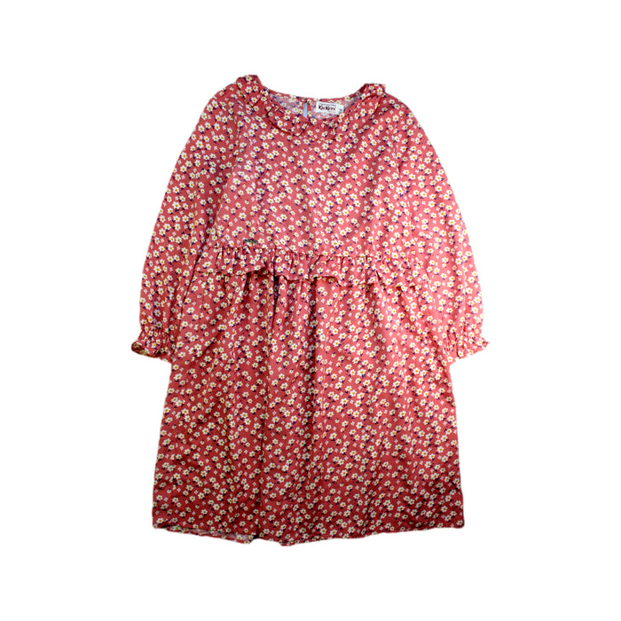 A Red Long Sleeve Dresses from Kickers in size 14Y for girl. (Front View)