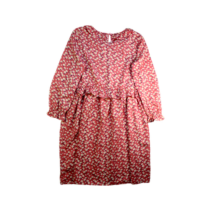 A Red Long Sleeve Dresses from Kickers in size 14Y for girl. (Back View)