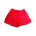A Red Shorts from DPAM in size 12Y for girl. (Front View)