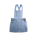 A Blue Overall Dresses from Bonpoint in size 10Y for girl. (Front View)