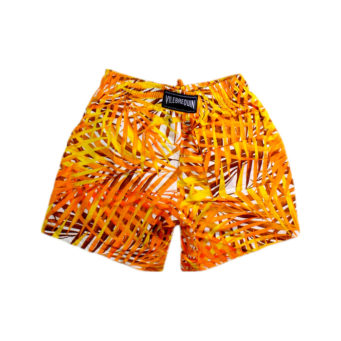 A Orange Swim Shorts from Vilebrequin in size 6T for boy. (Back View)