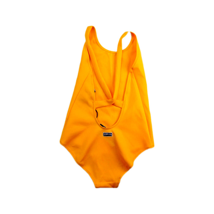A Orange Swimsuits from Vilebrequin in size 8Y for girl. (Back View)