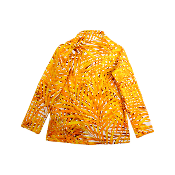 A Yellow Lightweight Jackets from Vilebrequin in size 8Y for girl. (Back View)