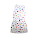 A White Sleeveless Dresses from Tommy Hilfiger in size 10Y for girl. (Back View)