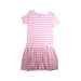 A Pink Short Sleeve Dresses from Petit Bateau in size 10Y for girl. (Front View)