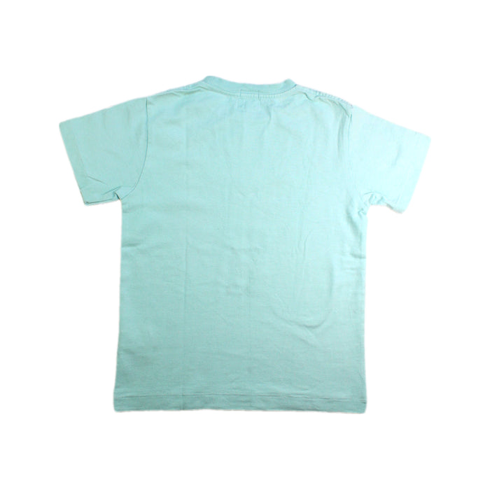 A Blue Short Sleeve T Shirts from BAPE KIDS in size 7Y for girl. (Back View)