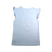 A Blue Sleeveless Tops from La Compagnie des Petits in size 12Y for girl. (Back View)