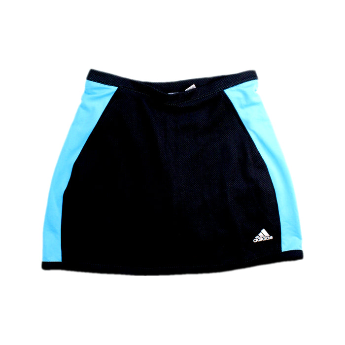 A Black Short Skirts from Adidas in size 11Y for girl. (Front View)