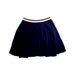 A Navy Short Skirts from Petit Bateau in size 12Y for girl. (Back View)