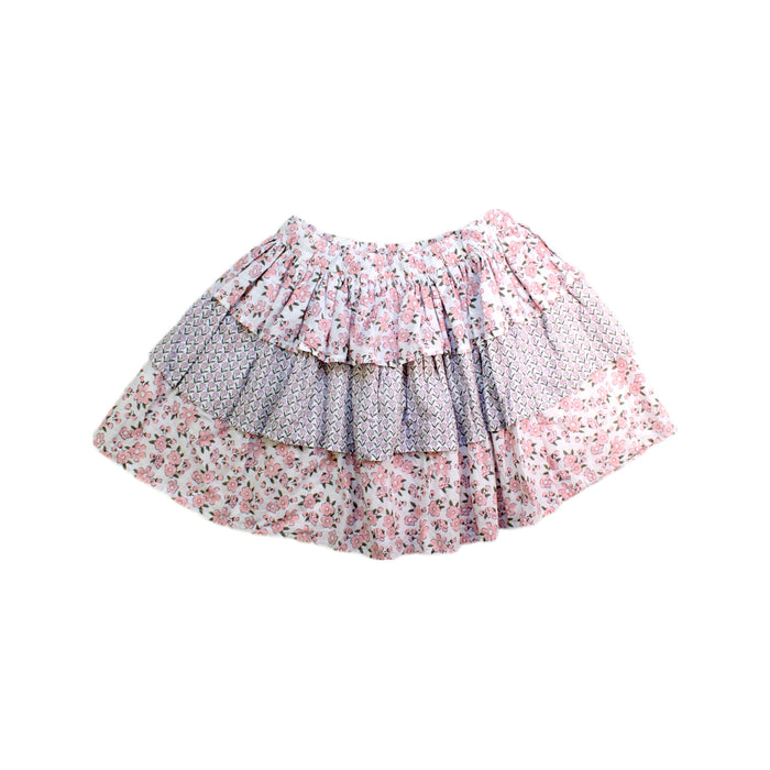 A Pink Short Skirts from Seed in size 10Y for girl. (Back View)
