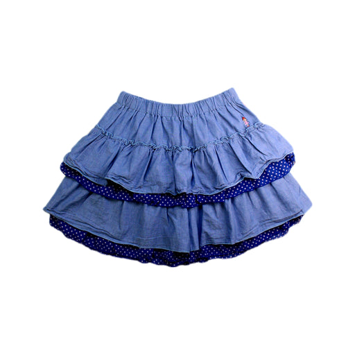 A Blue Short Skirts from Miki House in size 11Y for girl. (Front View)