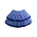 A Blue Short Skirts from Miki House in size 11Y for girl. (Front View)