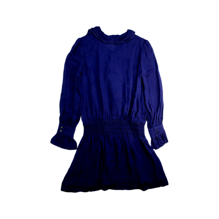 A Navy Long Sleeve Dresses from Ralph Lauren in size 10Y for girl. (Back View)