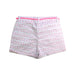 A White Shorts from La Compagnie des Petits in size 10Y for girl. (Back View)