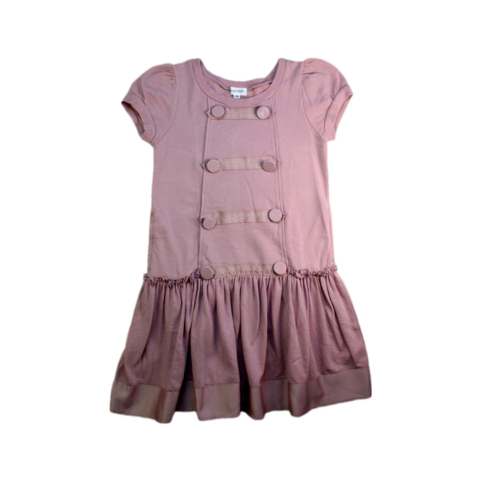 A Pink Short Sleeve Dresses from Jill Stuart in size 7Y for girl. (Front View)