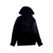 A Black Hooded Sweatshirts from Adidas in size 10Y for boy. (Back View)