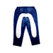 A Blue Jeans from Evisu in size 11Y for girl. (Back View)