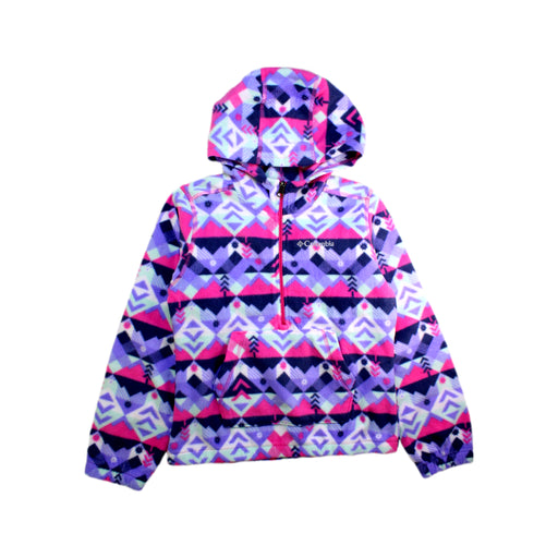 A Multicolour Hooded Sweatshirts from Columbia in size 10Y for girl. (Front View)