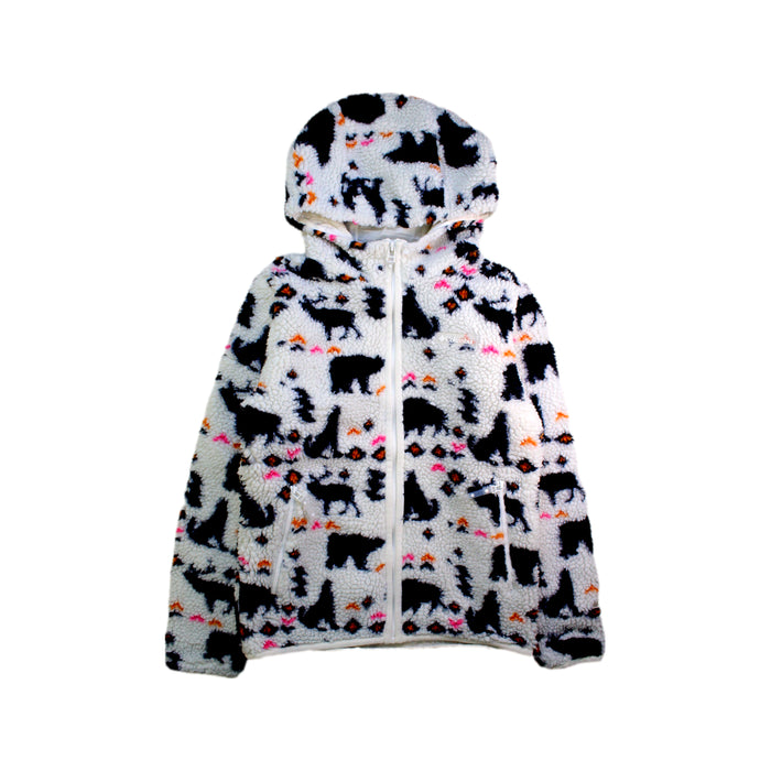 A White Lightweight Jackets from Columbia in size 12Y for girl. (Front View)