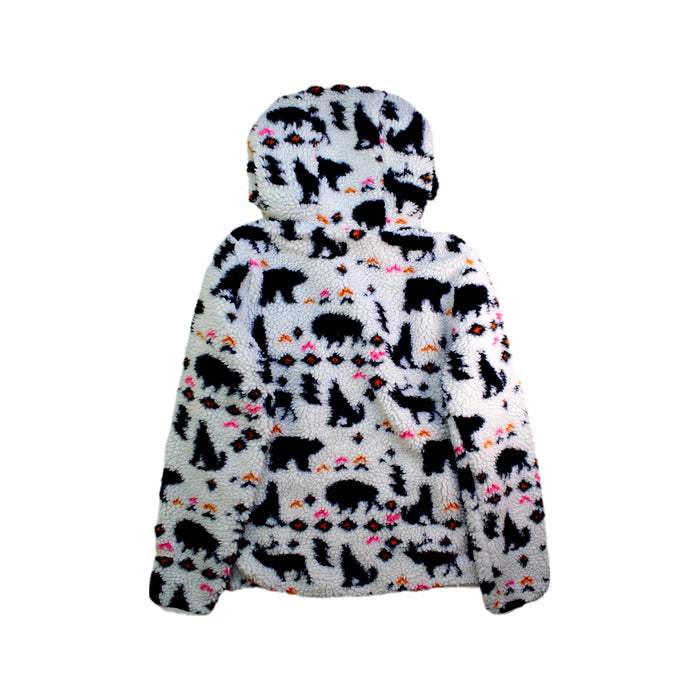 A White Lightweight Jackets from Columbia in size 12Y for girl. (Back View)
