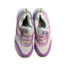 A Purple Sneakers from Fila in size 10Y for girl. (Back View)