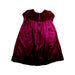 A Burgundy Short Sleeve Dresses from Jacadi in size 8Y for girl. (Back View)