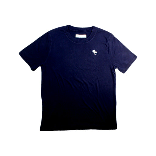 A Navy Short Sleeve T Shirts from Abercrombie & Fitch in size 9Y for boy. (Front View)