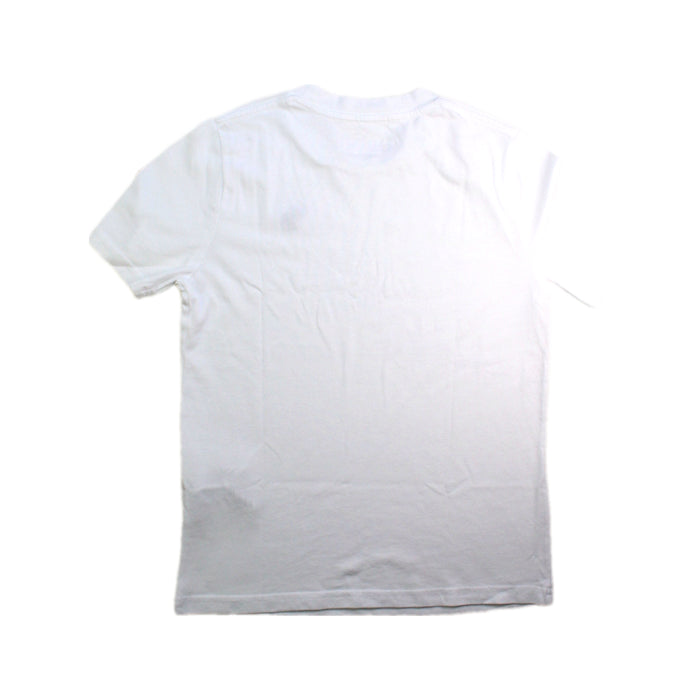 A White Short Sleeve T Shirts from Abercrombie & Fitch in size 9Y for boy. (Back View)