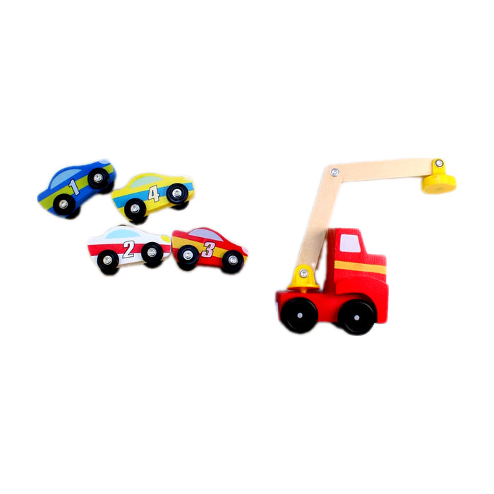 A Multicolour Cars Trucks Trains & Remote Control from Melissa & Doug in size 3T for boy. (Front View)
