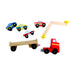A Multicolour Cars Trucks Trains & Remote Control from Melissa & Doug in size 3T for boy. (Back View)