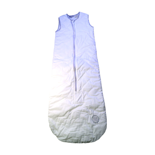 A White Sleepsacs from Save Our Sleep in size 2T for neutral. (Front View)