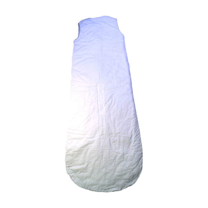 A White Sleepsacs from Save Our Sleep in size 2T for neutral. (Back View)