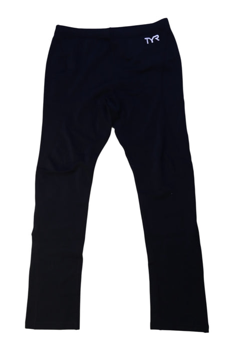 A Black Leggings from TYR in size 14Y for neutral. (Front View)