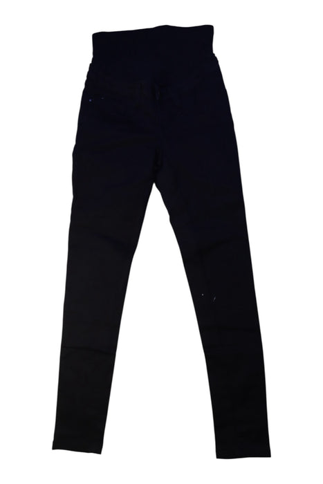 A Black Leggings from Ripe in size Maternity-XS for maternity. (Front View)