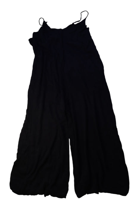 A Black Sleeveless Jumpsuits from Legoe in size Maternity-S for maternity. (Back View)