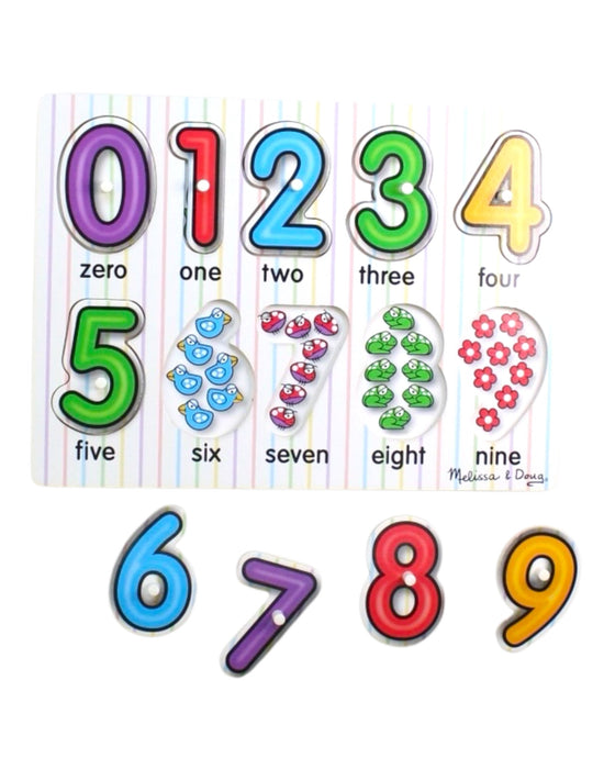 A Multicolour Educational Games & Activity Sets from Melissa & Doug in size 2T for neutral. (Back View)