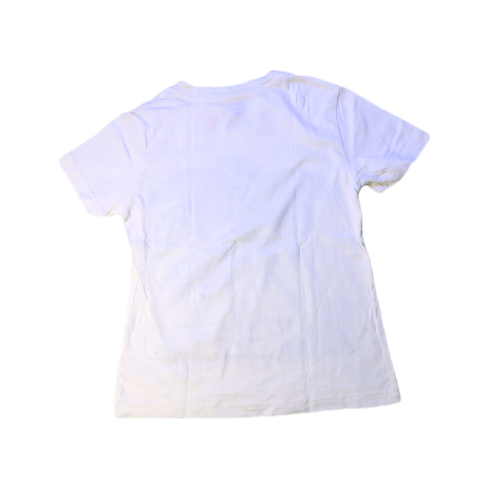 A White Short Sleeve T Shirts from Polo Ralph Lauren in size 4T for boy. (Back View)