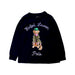 A Navy Long Sleeve T Shirts from Polo Ralph Lauren in size 4T for boy. (Front View)