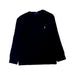 A Navy Long Sleeve T Shirts from Polo Ralph Lauren in size 3T for boy. (Front View)
