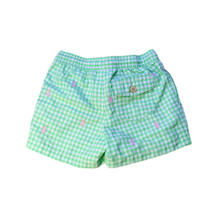 A Green Shorts from Polo Ralph Lauren in size 3T for neutral. (Back View)
