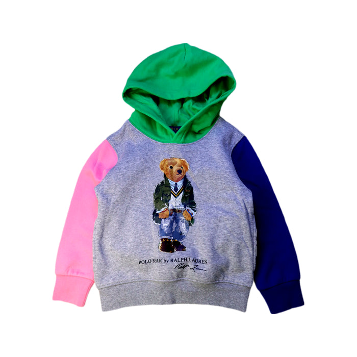 A Multicolour Hooded Sweatshirts from Polo Ralph Lauren in size 4T for boy. (Front View)
